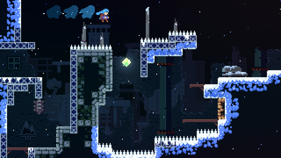 Celeste single-screen challenge